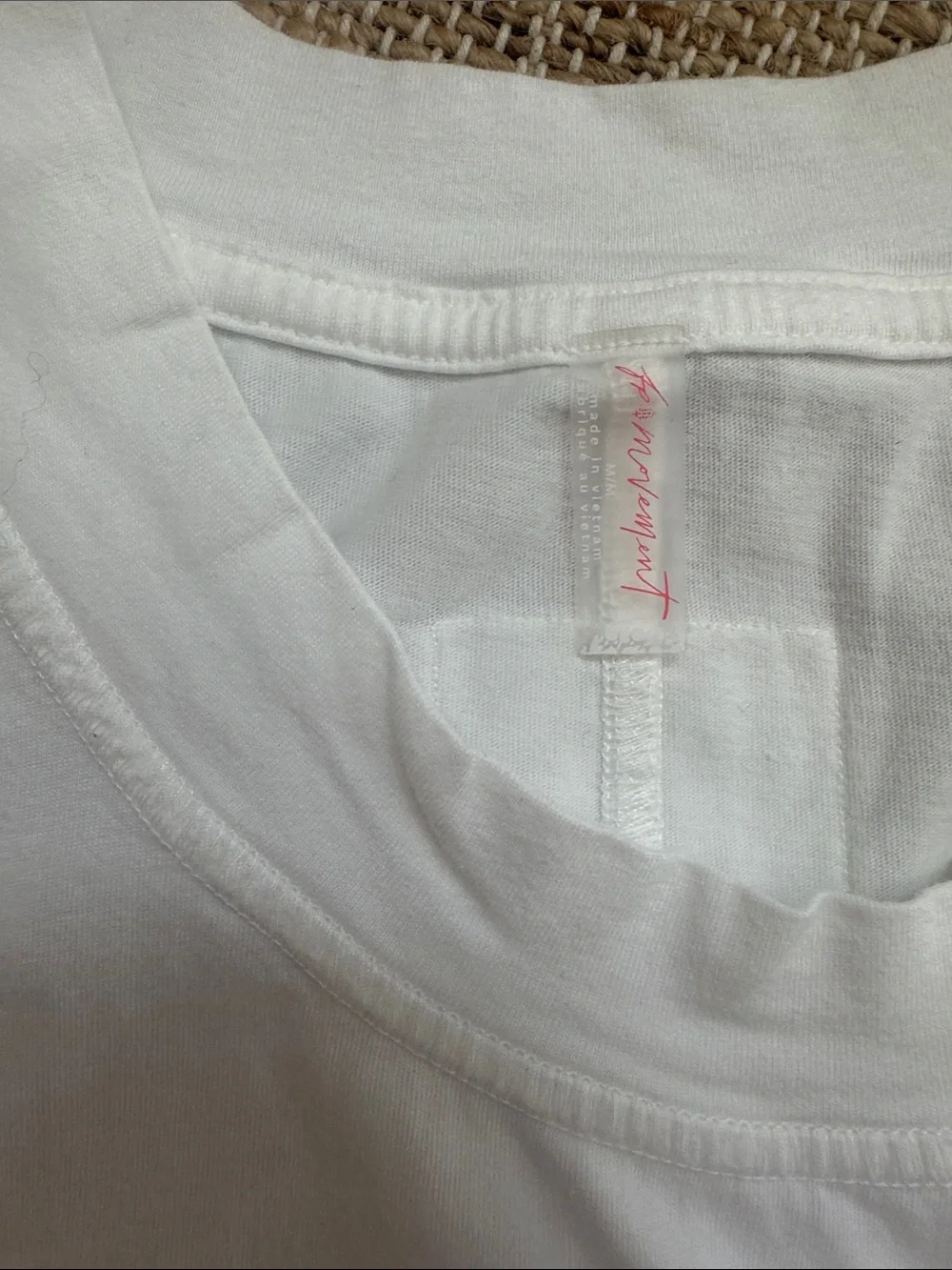 Free People FP Movement Game Time Logo Tank Two Medium M - Picture 3 of 6